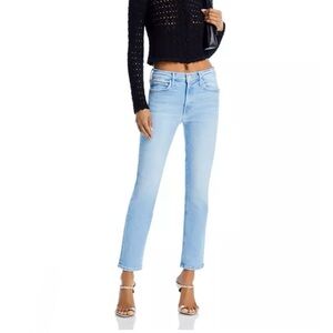 MOTHER The Dazzler mid rise ankle jeans in special addition